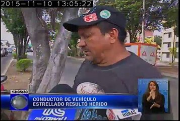 Auto se estrelló contra un árbol en el sur de Guayaquil