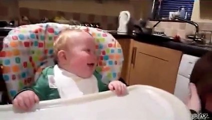 Baby Laughs Like Father