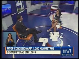 MTOP concesionaría 1200 kilómetros de carreteas en el 2016