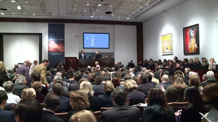 Recorde em leilão para tela de Modigliani