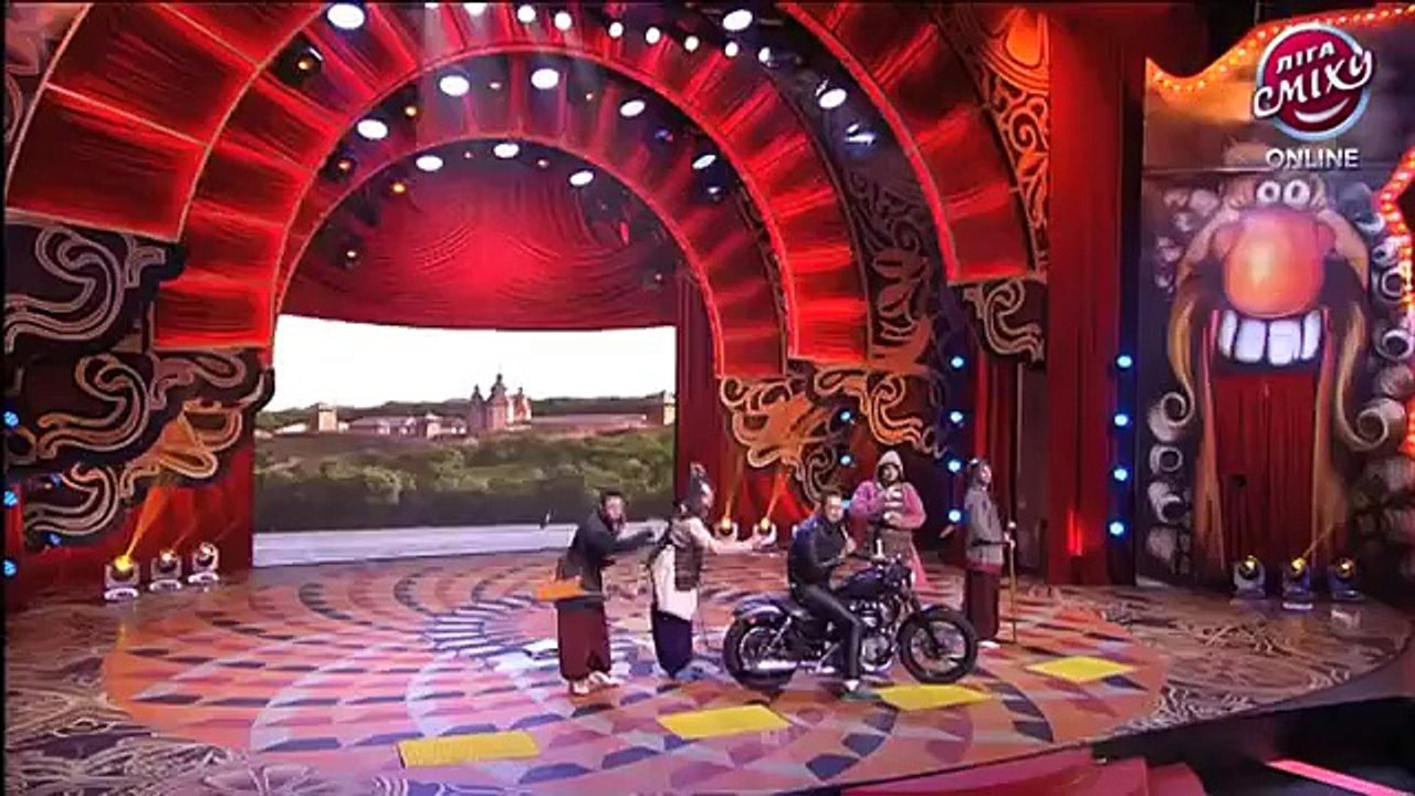 Киевская Русь - Заинька и Елена Кравец - Лига смеха, прикольное видео