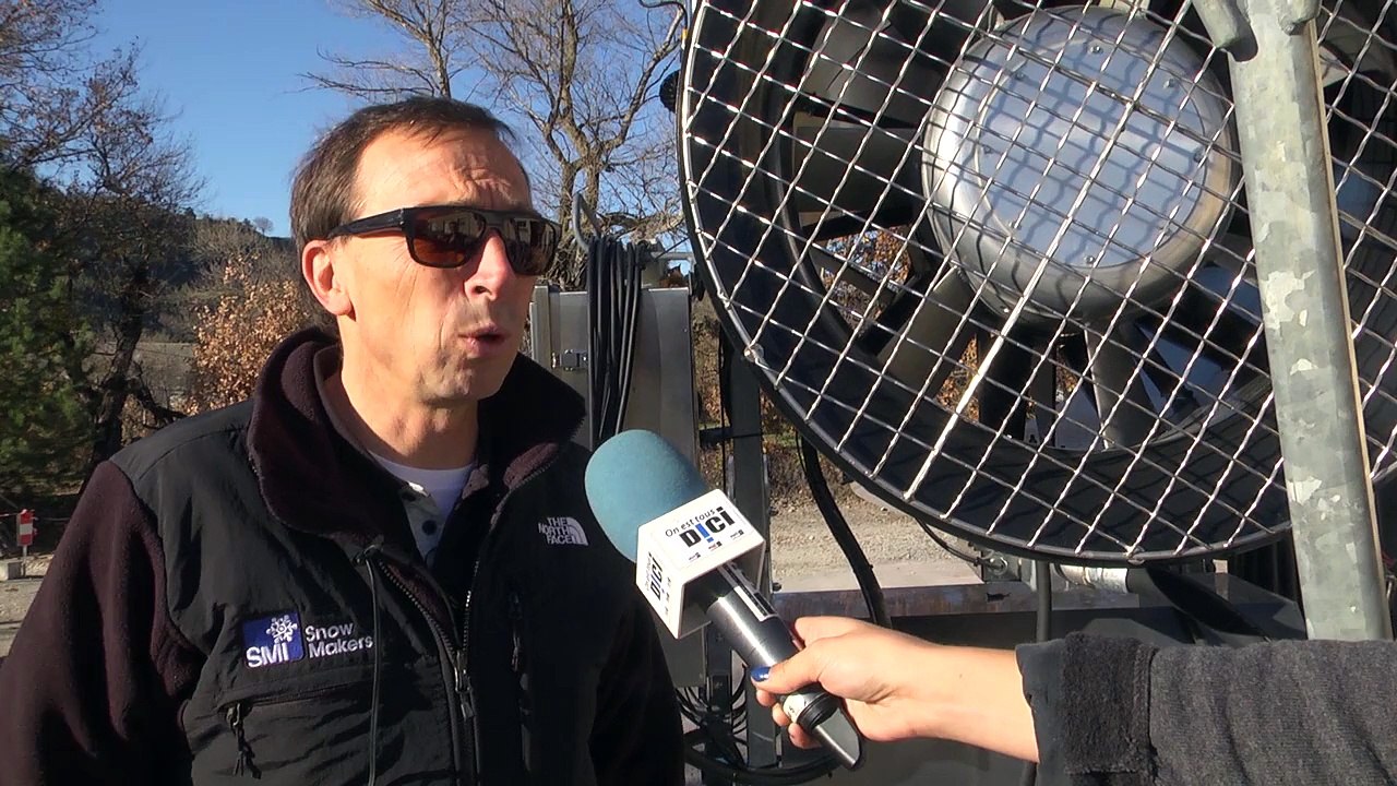 D!CI TV - canon à neige Didier Ricou Chorges