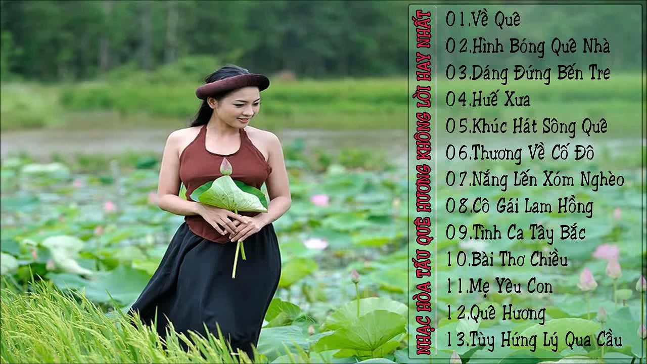 Liên Khúc Nhạc Trữ Tình Quê Hương Không Lời || Nhẹ Nhàng-Trữ Tình -Sâu Lắng