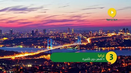 10 وجهات رائعة يمكن للمغاربة زيارتها دون تأشيرة