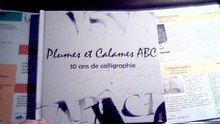 Plumes et Calames ABC asbl - 10ans de calligraphie