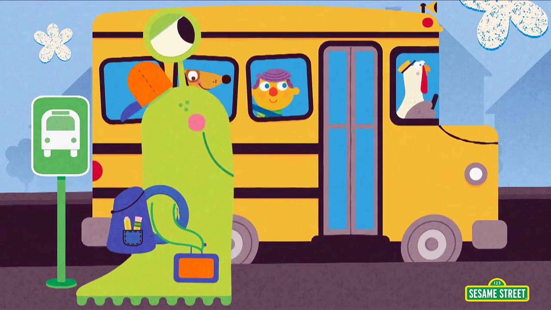 Sesame Street: Wheels on the Bus - Dailymotion Video