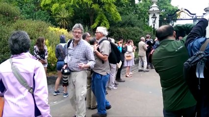 Queens Guards March Over Tourist | Make Way