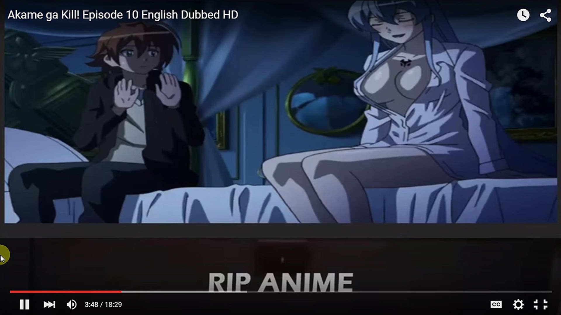 Akame Ga Kill Esdeath Kiss