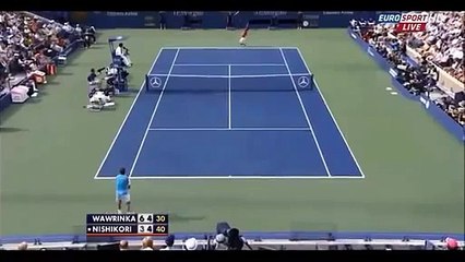 錦織圭 ワウリンカ【全米オープン2014ハイライト】