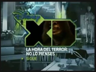 PROMO "LA HORA DEL TERROR: NO LO PIENSES" EN DISNEY XD