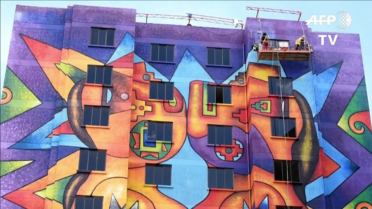 Bolivianer will mit Rekord-Wandgemälde ins Guinness-Buch