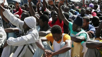 Migrant dreams founder on Libyan coast