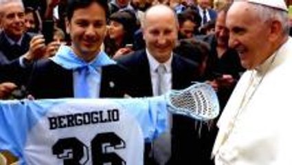 The Lacrosse playing Pope