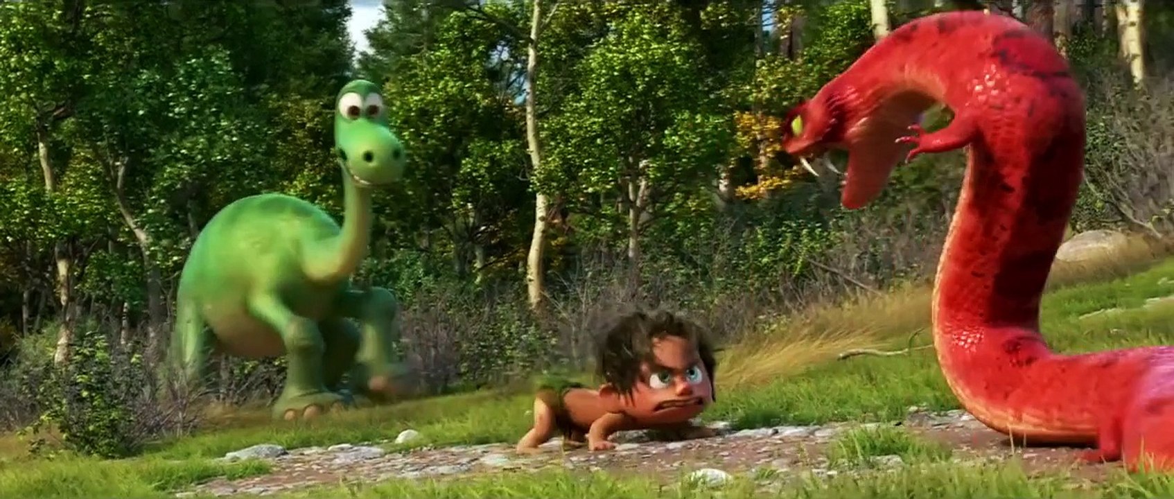 The Good Dinosaur Official Trailer #2 (2015) - Raymond Ochoa, Jeffrey Wright Animated Movi