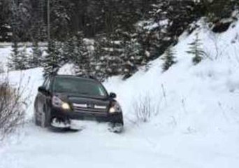 Subaru Outback Takes on Deep Canadian Snow
