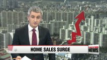 Korea's home sales this year soar past 1 million mark