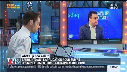 What's Up New York: "Bandsintown est une plateforme qui permet de mieux connecter les artistes et les fans", Fabrice Sergent - 10/11