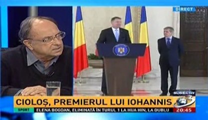 Ilie Serbanescu despre Dacian Cioloş: URMARESTE INTERESELE EUROPENE MAI MULT DECAT INTERESELE ROMANESTI