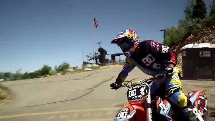 Extrem Sport - Scary Jump with a Motocross