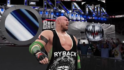 WWE 2K16 kevin owens v ryback