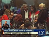 Preocupación en la Asamblea por el recorte económico en 2016