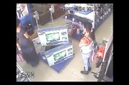 The Thief Dress: Woman Steals Appliances Hiding Under Her Dress
