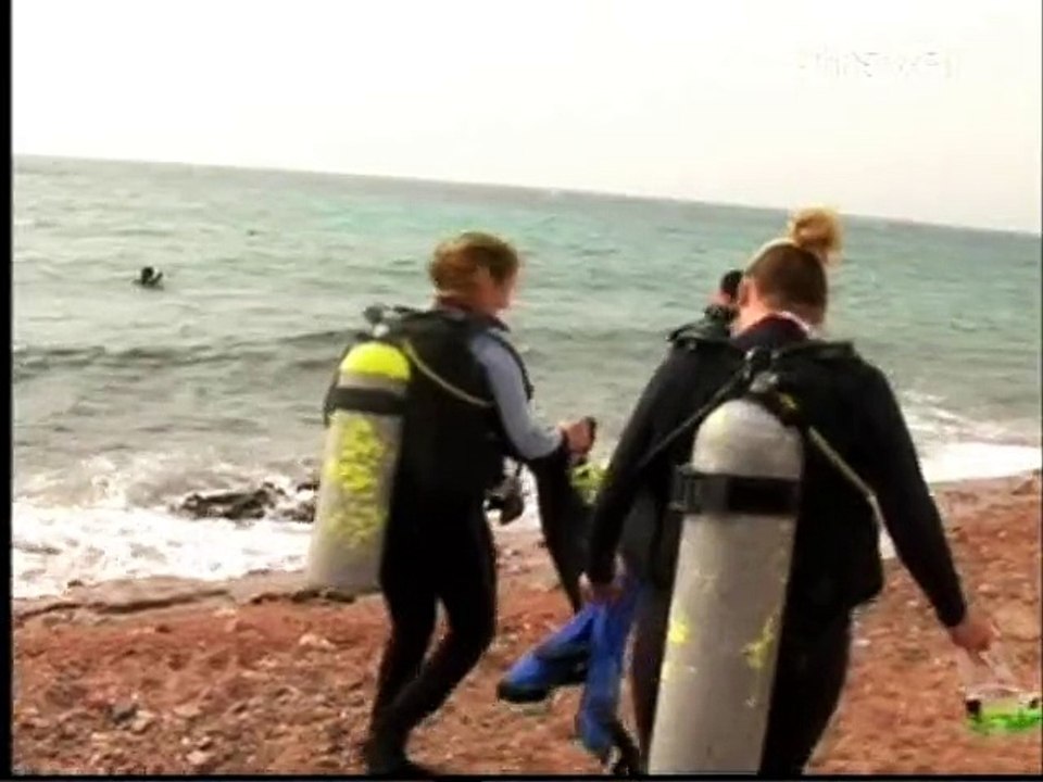 A team ready for long diving session travel documentary