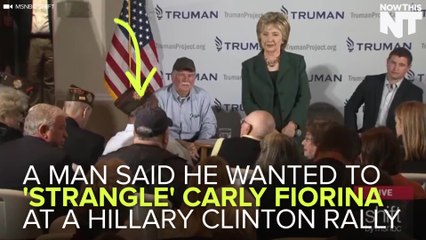 Hillary Clinton Probably Regrets Laughing At This Man's Comment