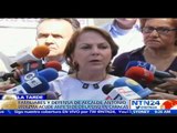 Familiares del alcalde Ledezma consignan documento ante la sede de la ONU en Caracas