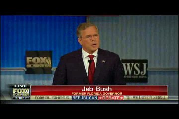 Oh damn, Jeb Bush shuts Kasich down, whines about getting his time in