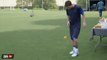 Messi doing keepy uppies with an orange - Football Clips