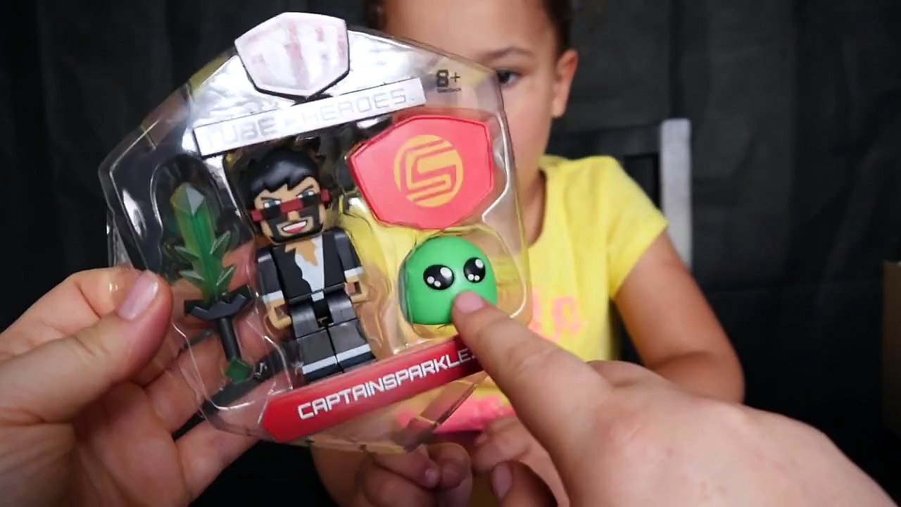New Tube Heroes: CaptainSparklez and Sky Does Minecraft Toys