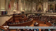 Portugal: la gauche unie fait tomber le gouvernement de droite