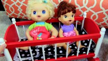 Baby Alive FURNITURE With Doll Bed KidKraft High Chair & Crib   Lucy Eats Baby Food Diaper