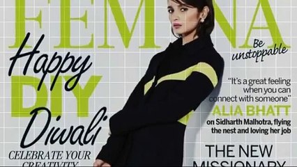 Alia Bhatt Features on Femina Magazine November 2015
