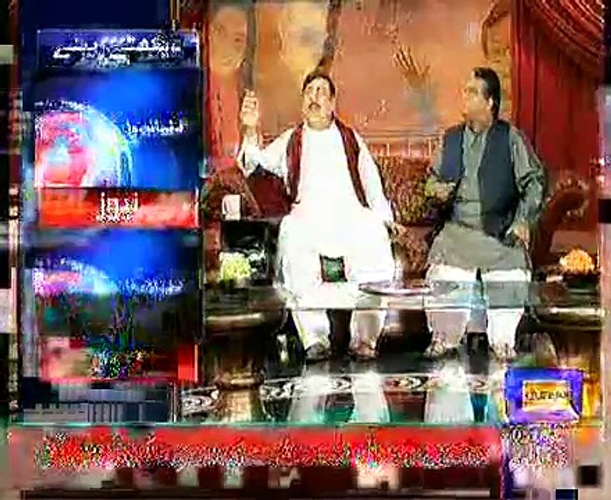 hasb e hall azizi as a shaikh rashid part 1