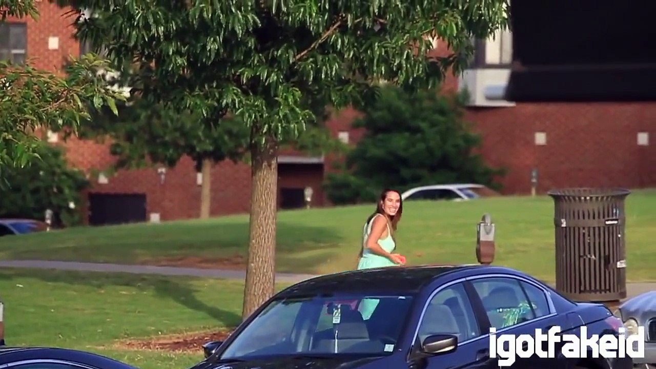 Picking Up Girls with Megaphone