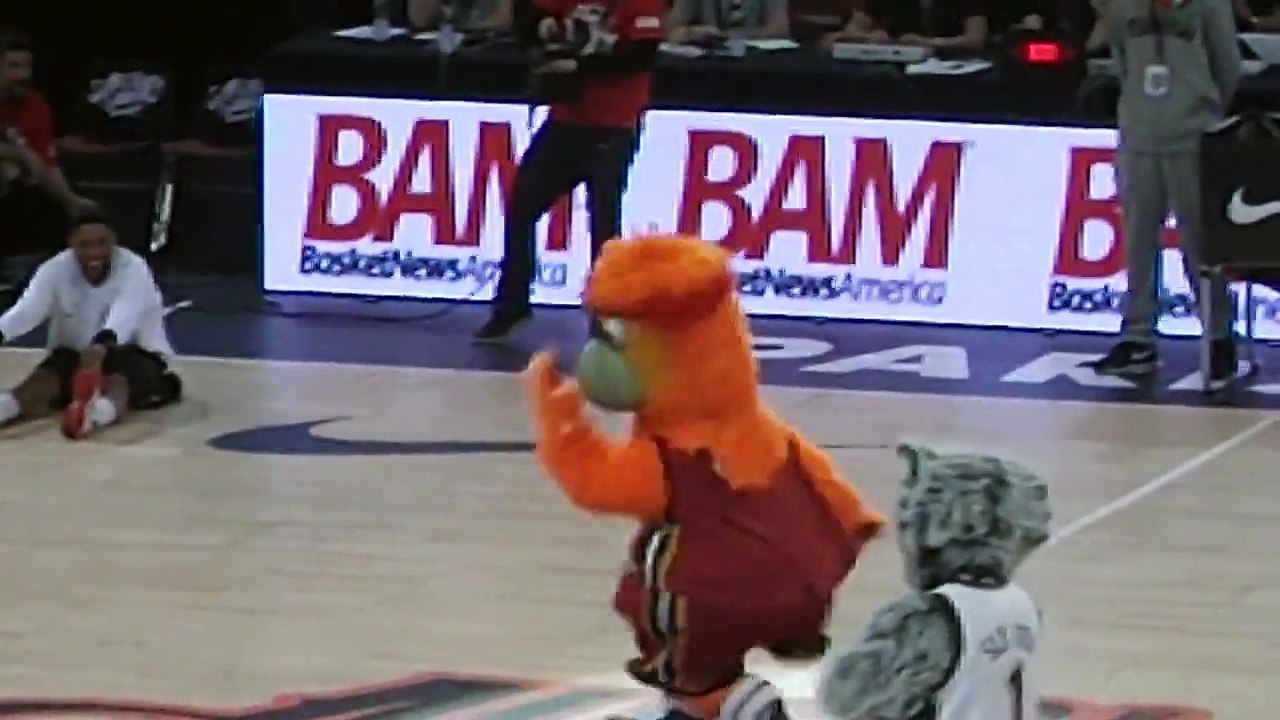 Funny NBA mascots dance battle Compilation