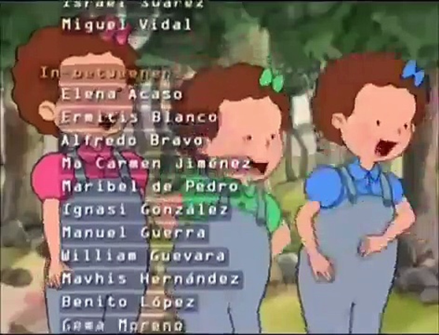 Las tres mellizas. Canciones infantiles. Ending espanol latino Caricaturas  - video Dailymotion