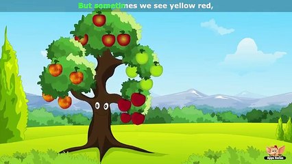Colorful Apples - Nursery Rhyme with Karaoke