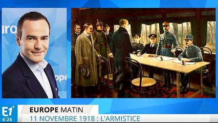 11 Novembre 1918, signature de l'armistice
