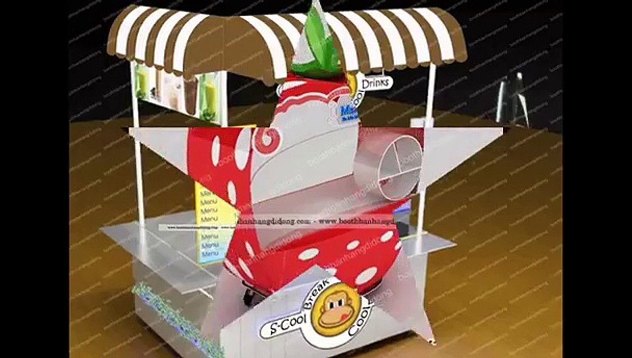 xe bán thức ăn nhanh - xe bán bánh mì