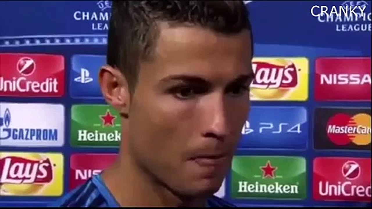 Cristiano Ronaldo Interview After Scoring Hat-Trick - Real Madrid Vs Shakhtar Donetsk 15/0