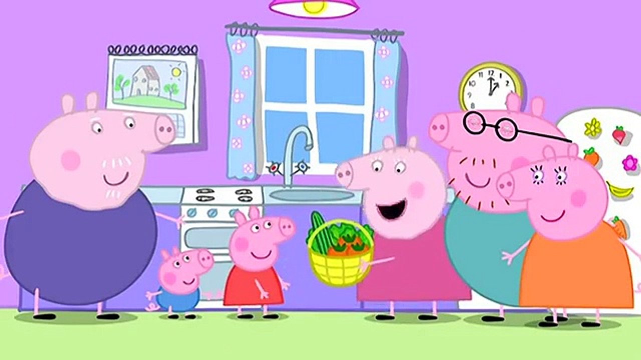 Peppa pig Castellano Temporada 1x34 La Comida