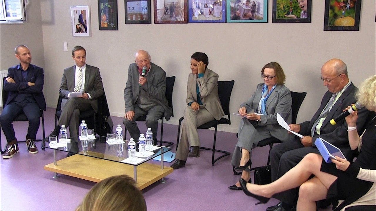 Réserve citoyenne visite Ministre Education Nationale et Edgar Morin