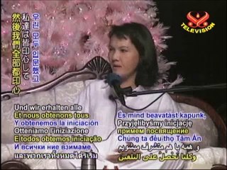 Ching Hai speaking about the consumption of dairy by her group's members