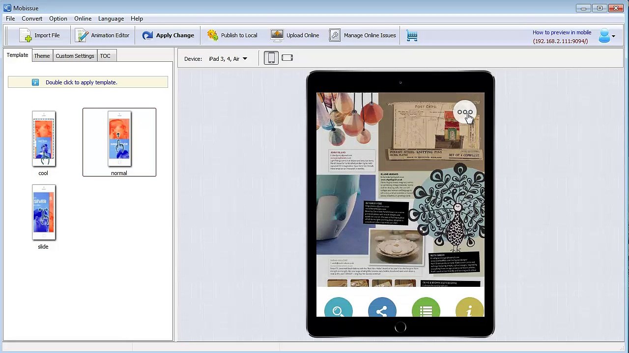 A list of Three Amazing HTML5 FlipBook Software