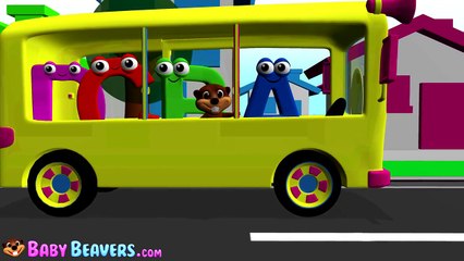 ABCs 123s + More | Alphabet Numbers Nursery Rhymes | Kids Learn 3D Cartoons by Busy & Baby