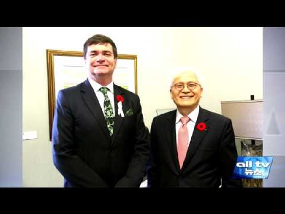 조대식 대사 알버타주 공식 방문 ALLTV NEWS EAST 10NOV15