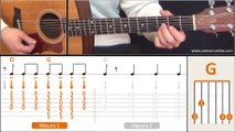 Jouer Should I Stay Or Should I Go (The Clash) - Cours guitare . Tuto   Tab